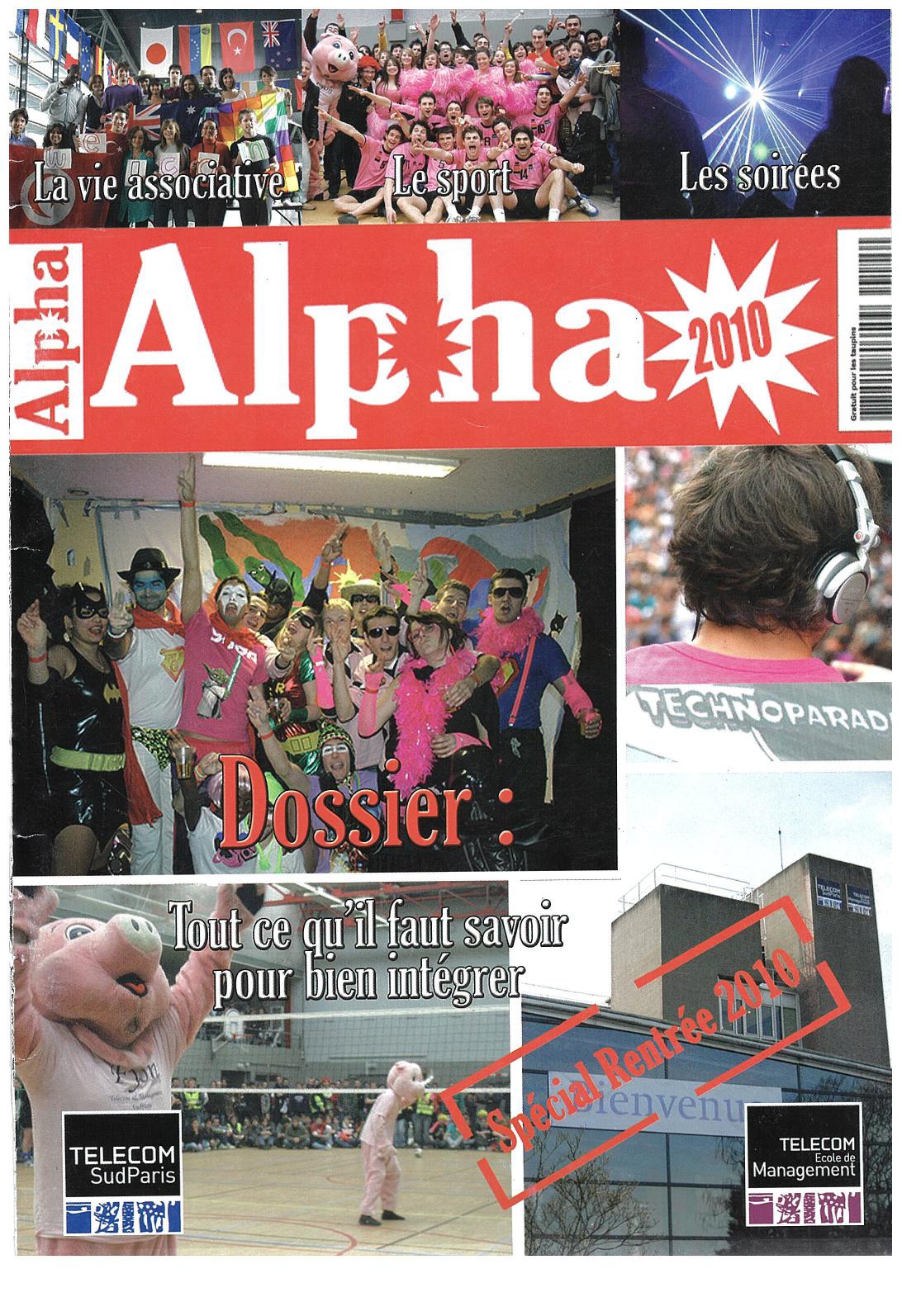 Plaquette Alpha 2010